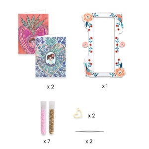 Joc creativ Bratari cu margele tesute Miyuki, Djeco - Img 3
