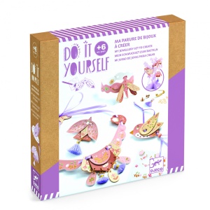 Joc creativ DIY Bijuterii Miss Rosefinch, Djeco - Img 1