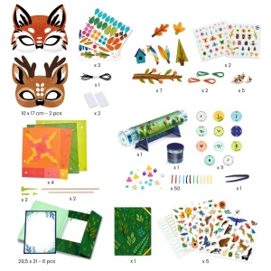 Joc creativ DIY Natura, Djeco - Img 4