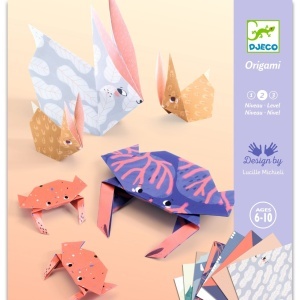 Joc creativ origami Familii de animale, Djeco - Img 6