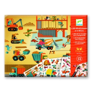 Joc creativ Transferuri cu vehicule, Djeco