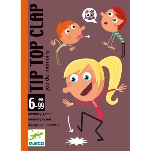Joc de carti Tip Top Clap, Djeco - Img 4