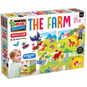 Joc tactil Montessori - Ferma