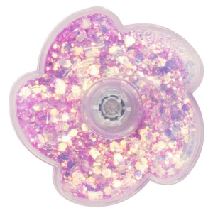 Jucarie antistres Fidget Spinner - Floricica cu sclipici - Img 3