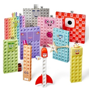 MathLink®Cubes Numberblocks Set activitati - Eroii cu Zero - Img 2