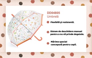 Umbrela pentru copii Zborul usor, Djeco - Img 2