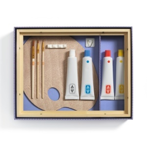 Atelier creativ 23 pentru adulti Pictura Flori, Djeco - Img 3