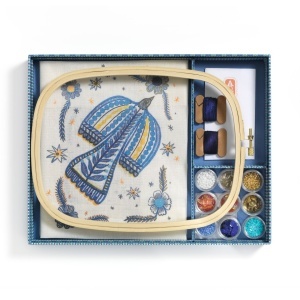 Atelier creativ 59 pentru adulti Broderie cu margele, Djeco - Img 2