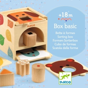 Cutie sortatoare Basic Box, Djeco - Img 4