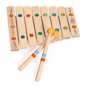 Instrument muzical Xilofon din lemn, Djeco - Img 2