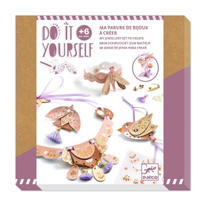 Joc creativ DIY Bijuterii Miss Rosefinch, Djeco - Img 4