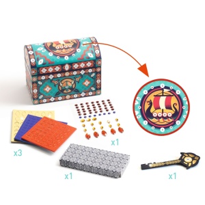 Joc creativ DIY Cufar secret, Djeco - Img 4