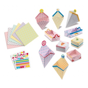 Joc creativ origami Confectionat cutii, Djeco - Img 2