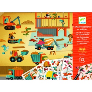 Joc creativ Transferuri cu vehicule, Djeco - Img 2