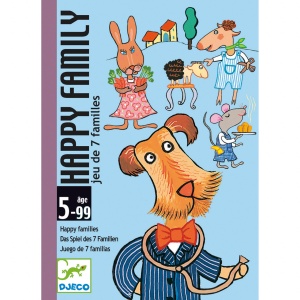 Joc de carti Happy family, Djeco - Img 2
