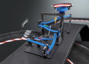 Kit STEM Cursa cu bile metalice - Booster, Fischertechnik - Img 6