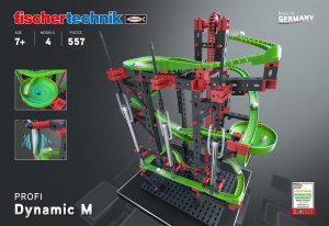 Kit STEM Cursa cu obstacole Dynamic M, Fischertechnik - Img 3