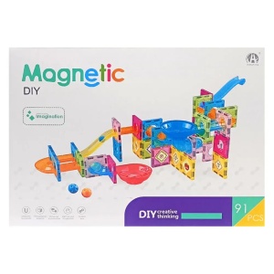 Labirintul meu magnetic - 91 piese (5.5 cm)