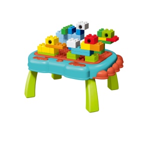 Masuta multifunctionala 3 in 1 pentru constructie - Dinozaur - Img 2