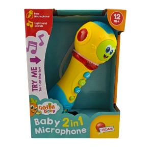 Microfon 2 in 1 pentru copii