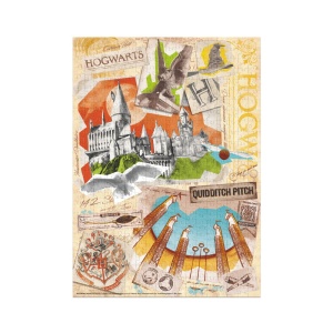 Puzzle Harry Potter - Scoala Hogwarts (450 piese) - Img 3