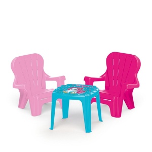 Set de masa cu scaune - Unicorn