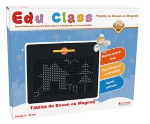 Tablita de desen cu magneti - 714 piese