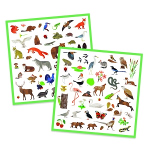 Abtibilduri Fauna Europei, Djeco - Img 3