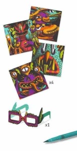 Atelier de colorat 3D Monstruleti simpatici, Djeco - Img 2
