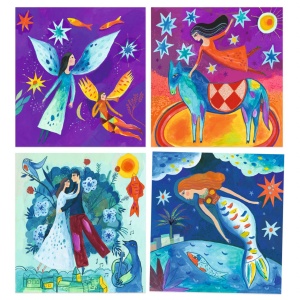 Atelier de pictura Suprarealist Inspired by Marc Chagall, Djeco - Img 2