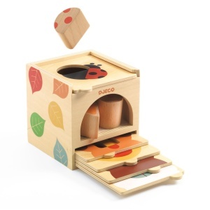 Cutie sortatoare Basic Box, Djeco - Img 3