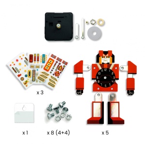 Joc creativ DIY Ceasul robot, Djeco - Img 3