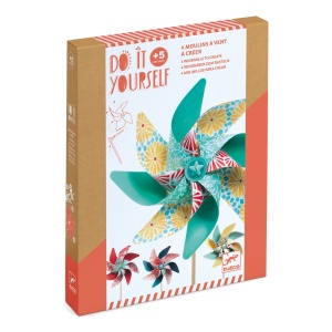 Joc creativ DIY Moristi de vant model cu flori, Djeco
