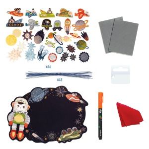Joc creativ DIY Printre stele, Djeco - Img 3