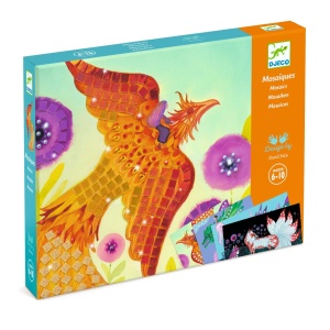 Joc creativ mozaic Creaturi mitice, Djeco - Img 1