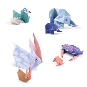 Joc creativ origami Familii de animale, Djeco - Img 5