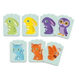 Joc de carti Toddler Little Match, Djeco - Img 3