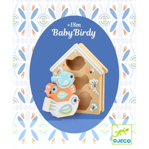 Jucarie din lemn BabyBirdi, Djeco - Img 4