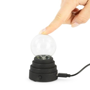 Jucarie interactiva - Mini glob cu plasma - Img 2