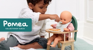 Papusa bebelus Baby Green, Djeco - Img 3