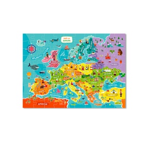 Puzzle - Descopera Europa (100 piese) - Img 2