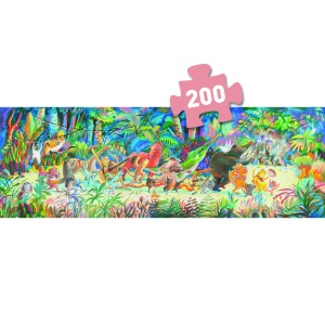 Puzzle galerie Trupa muzicala din padure, Djeco - Img 3