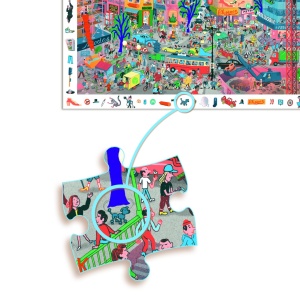 Puzzle observatie Orasul, Djeco - Img 3