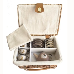 Set ceai in cos picnic, Muzicantii din Bremen, Egmont Toys - Img 2