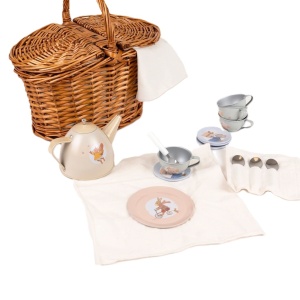 Set de ceai in cos impletit, Egmont Toys - Img 5