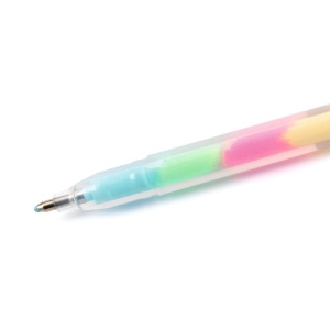 Set fluo roll-gel 6 culori combinate, Djeco - Img 3