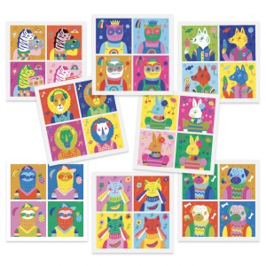 Atelier colaj Pop Art Inspired by Andy Warhol, Djeco - Img 2