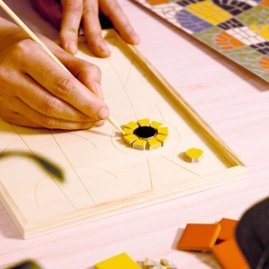 Atelier creativ 73 pentru adulti Mozaic artistic, Djeco - Img 3