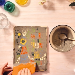 Atelier creativ 73 pentru adulti Mozaic artistic, Djeco - Img 4