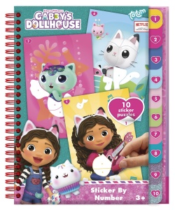 Carticica cu activitati si abtibilduri - Gabby's Dollhouse